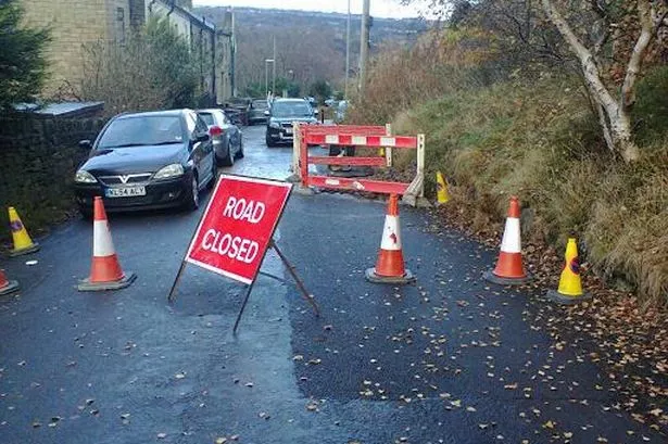 Sudden road closure in Linthwaite set to last all week
