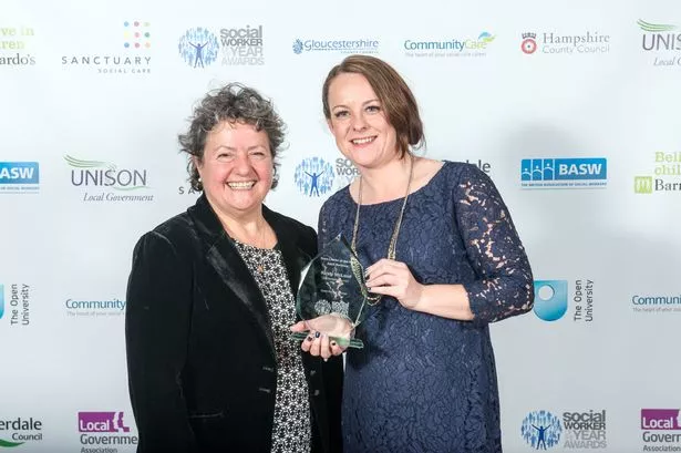 Top award for Calderdale social worker Kirsty McLeod