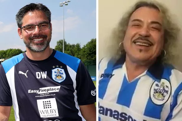 Singer and former X-Factor flop Wagner backs David Wagner and the team